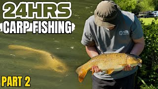 CRAZY 24HRS Carp Fishing | Part 2