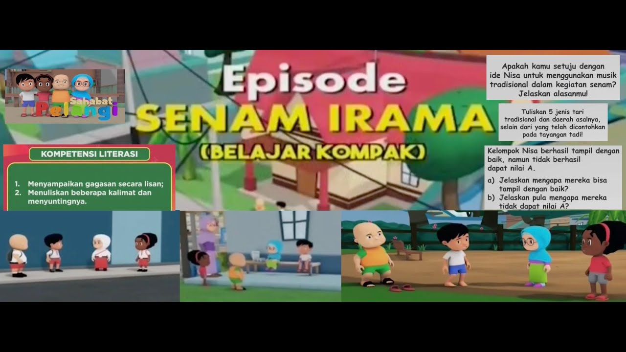 Sahabat Pelangi Senam Irama, Belajar Kompak (TVRI Jumat 5 Juni 2020