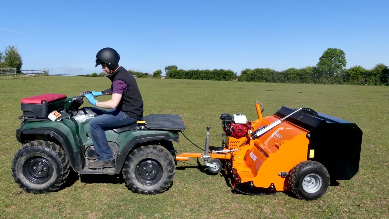 Paddock Cleaner, Wiese abäppeln leicht gemacht, Kneilmann Gerätebau GmbH,