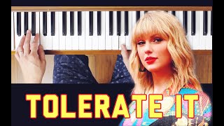 Famous Tolerate It (Taylor Swift) [Piano Tutorial- Easy] Profile