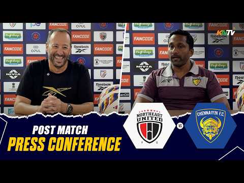 NorthEast United FC vs Chennaiyin FC Post-Match Press Conference | NEUFC vs CFC | ISL 2025-26