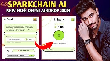 Sparkchain Ai New Airdrop Today | depin mining airdrop, new free crypto airdrop today 2025