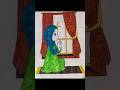 How to draw a cute muslim girl praying 🙏 #art #viral #prayer #muslim #girl #hijab #trends #moon
