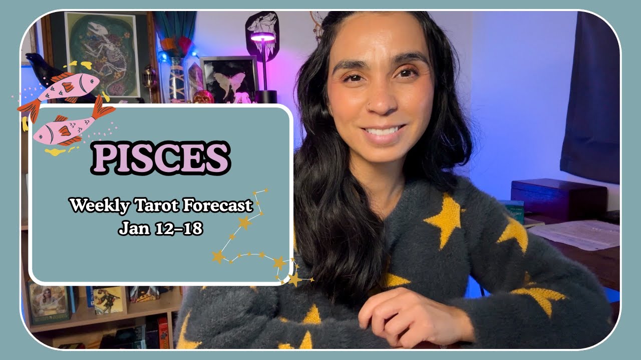 Pisces Weekly Tarot Reading | Emotional Truths, Release & New Direction (Jan 12–18)