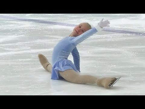 Tatiana St Germaine, 7 Year Old Figure Skater Elvis Program | Christmas Exhibition Performance ❤️!