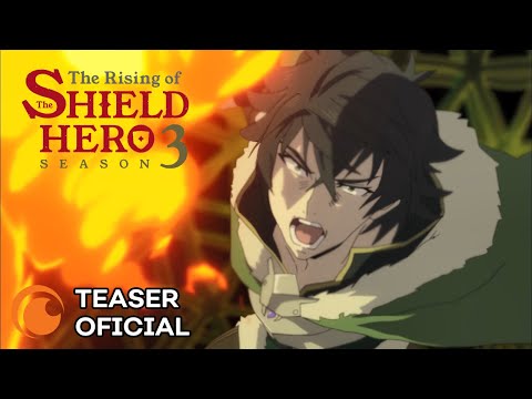 Shield Hero: 3ª temporada começa a chegar dublada na Crunchyroll