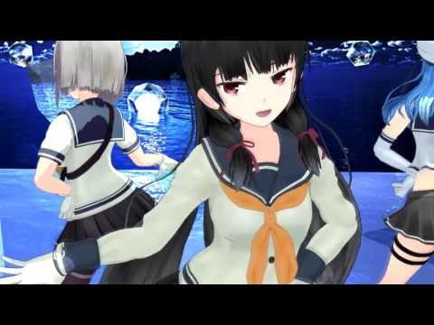 【MMD艦これ】 ドーナツホール   磯風 浦風 浜風