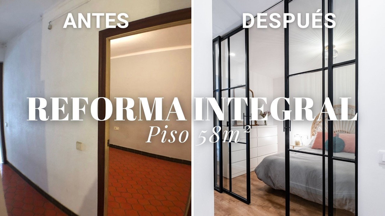De ruina a hogar: antes y después de mi reforma integral (58m²)