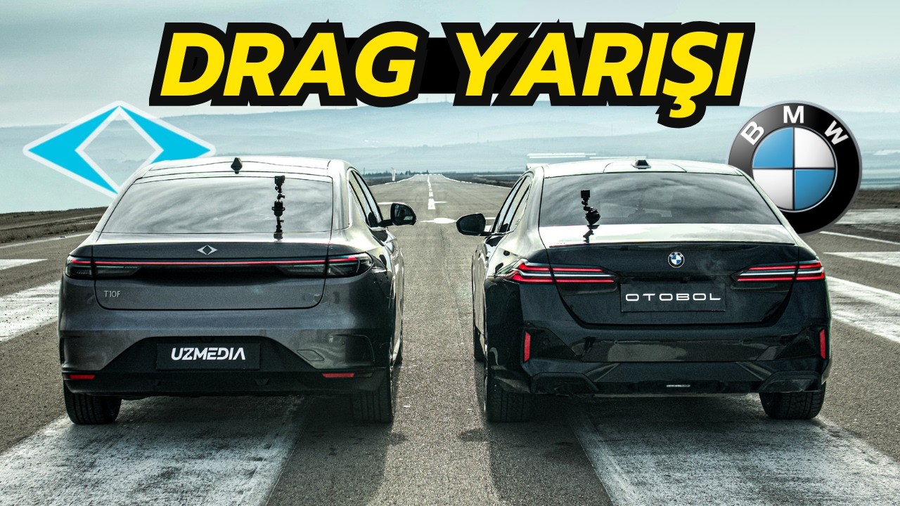 Togg T10F vs BMW 520i DRAG YARIŞI | Elektrikli vs Benzinli