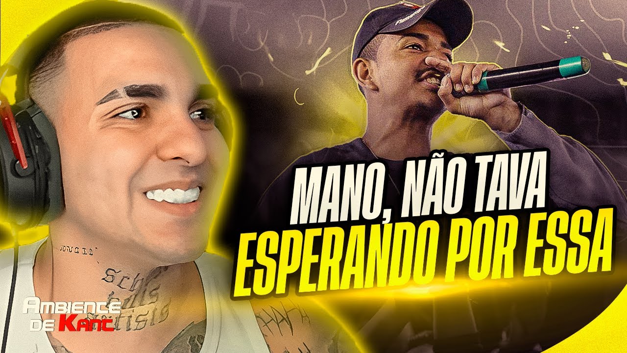 KANT REAGE A 15 MELHORES BATALHAS DE RIMAS DA HISTÓRIA! 🔥 Ambiente de Kant