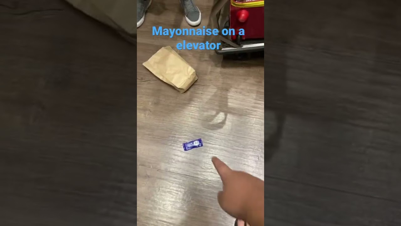 Mayonnaise on a elevator (the mayonnaise is back) YouTube