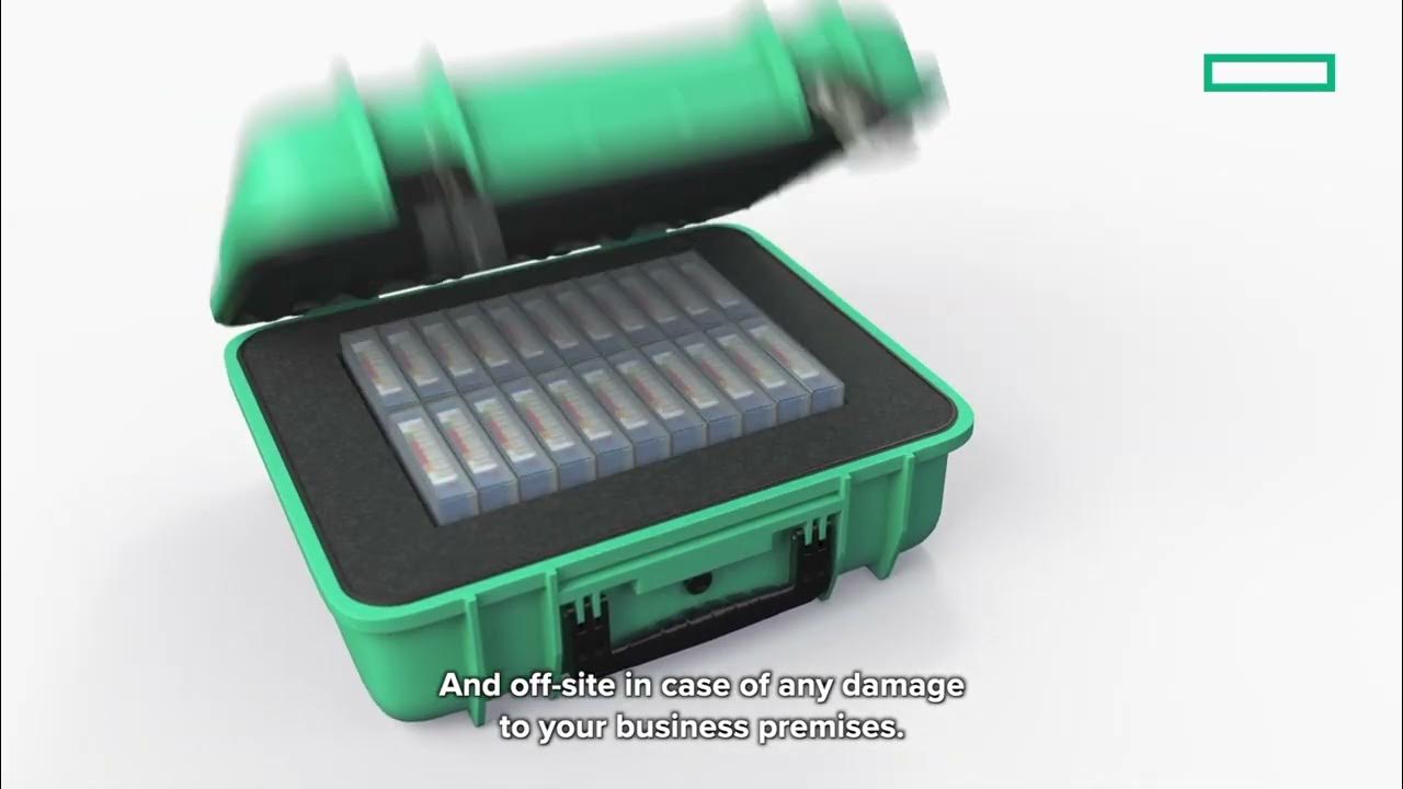 HPE StoreEver MSL3040 Tape Library Installation and Setup Video YouTube