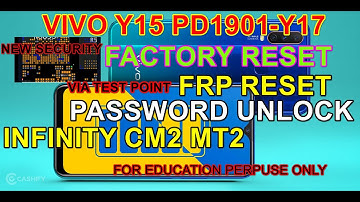Vivo y15/Y17 pd1901 password unlock & frp bypass new security 100% done unlock/umt tool failed