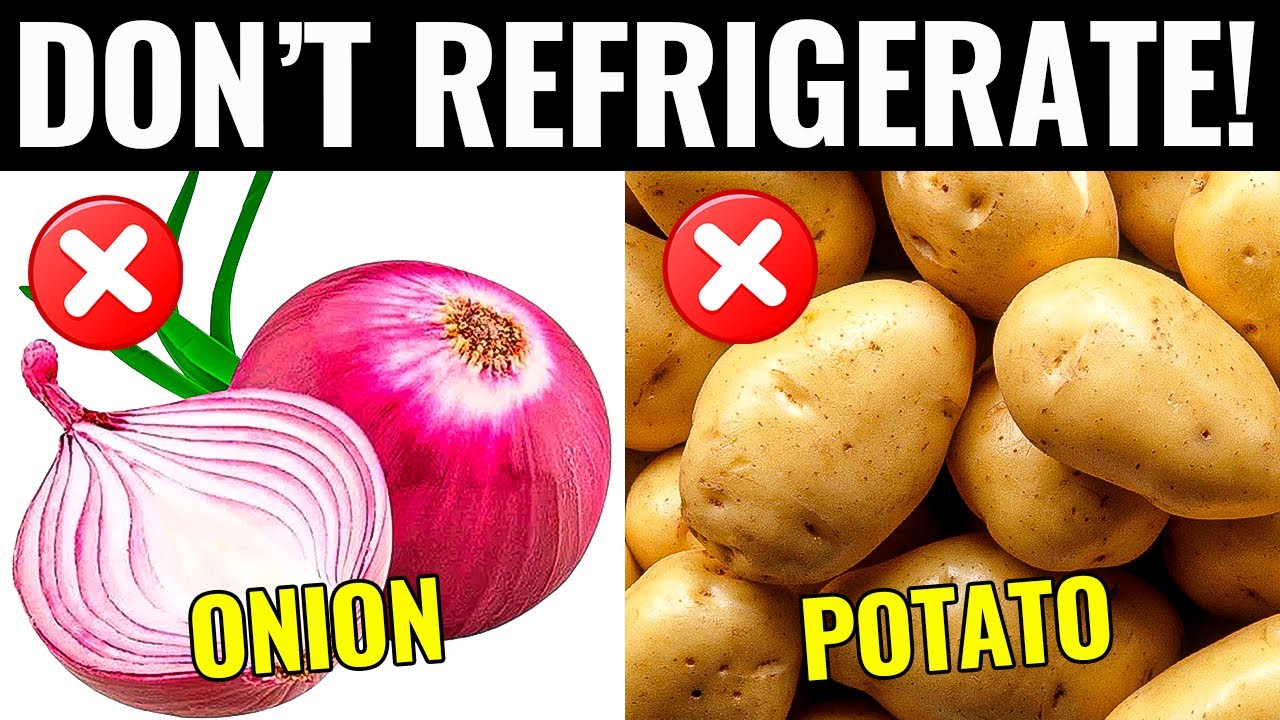 DO NOT refrigerate these 13 foods - find out why! | 70 - YouTube