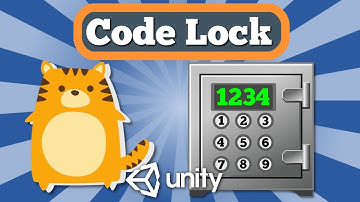 Unity 2D Tutorial How To Create Code Lock Feature To Open Safe & Door In Simple Escape Quest Game.