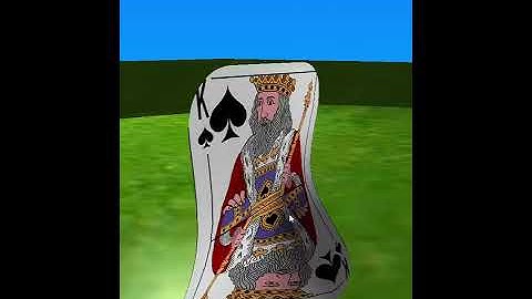 Walking Card: Gideros experiments