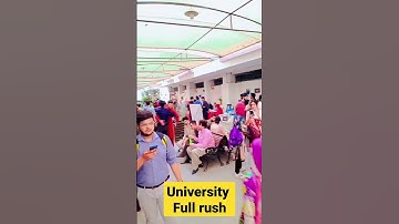 Full rush in university #university #viral #shorts #youtubeshorts #karachi #shortvideo #reels #like