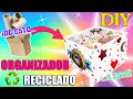 DIY ORGANIZADOR RECICLADO | RECICLA CARTÓN | MANUALIDADES FÁCILES | DISEÑARTE TU ESPACIO CREATIVO ♥