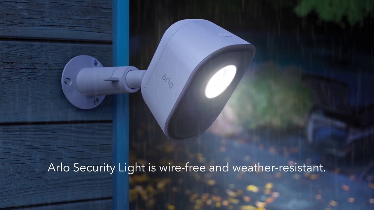 arlo security light installation