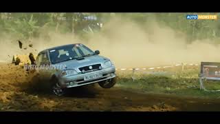 Maruti Suzuki Esteem Autocross Challenge || V12 Autocross Kerala Ameture Class || Monster Studio