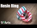 Making a Christmas Resin ring / Resin art Jewelryㅣ레진반지_레진공예_레진아트