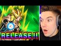 New summon animations on lr gogeta blue  broly summons the movie  dokkan 9th anniversary