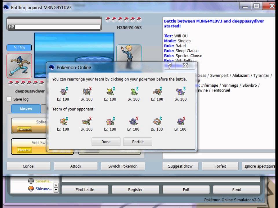 Pokemon Online: #1 Trial Run