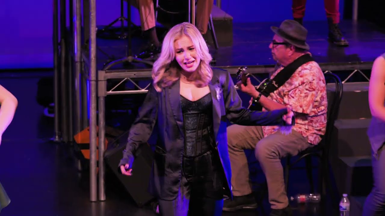 Extended version!! 18 year old Anna Duboc as Hermes sings 'Way Down Hadestown' in 