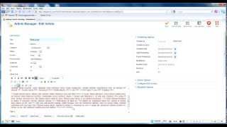 Star Config Web Design Sydney - Joomla 2.5 Article edit Tutorial