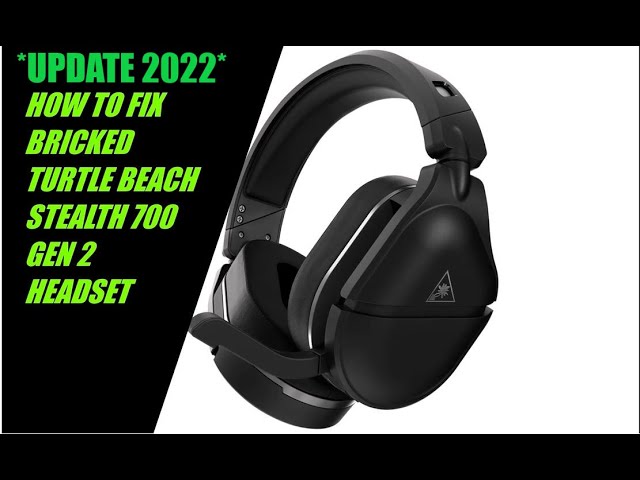 Turtle Beach Wireless Gaming Stealth 700 Gen 2 Black PS5/PS4