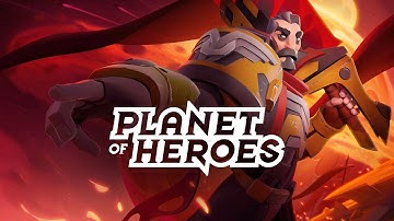 PLANET OF HEROES - ACTION MOBA ( ANDROID / IOS / MOBILE ) GAMEPLAY REVIEW TRAILER [HD]