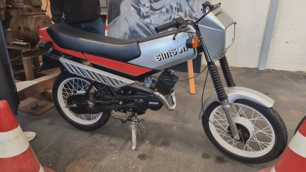 SIMSON Mopeds-Prototypen im Technik Museum