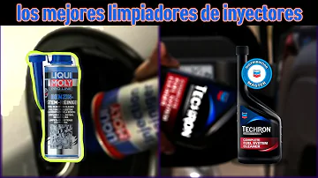 ¿Qué limpiador de inyectores de combustible es mejor?