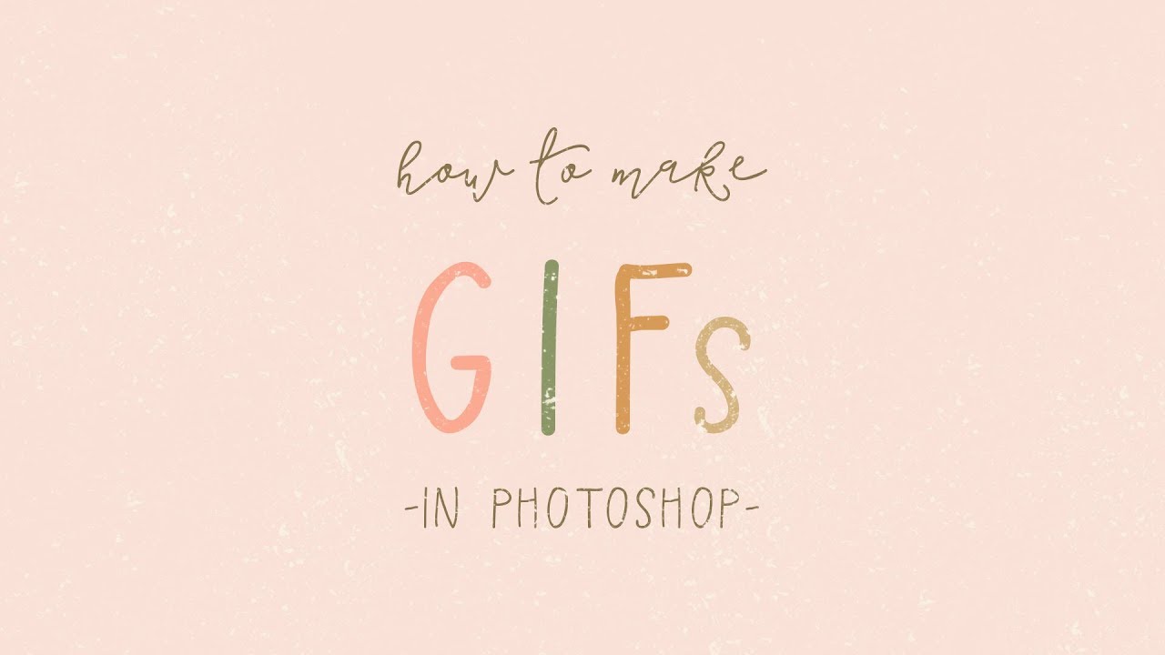 How to Make an Animated Gif in Photoshop – Techbytes