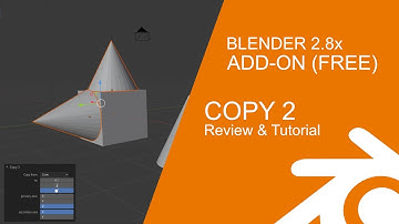 Blender 2.8x Add-on Review: Copy2 (Free)