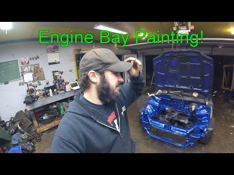 Basic Honda Wire Tuck. Engine Bay Painting. GSR Engine Rebuild BLOCKS JUNK!