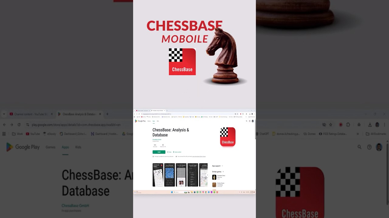 Обзор мобильного приложения ChessBase 2026 | Лучшее приложение для анализа и базы данных шахмат д...
