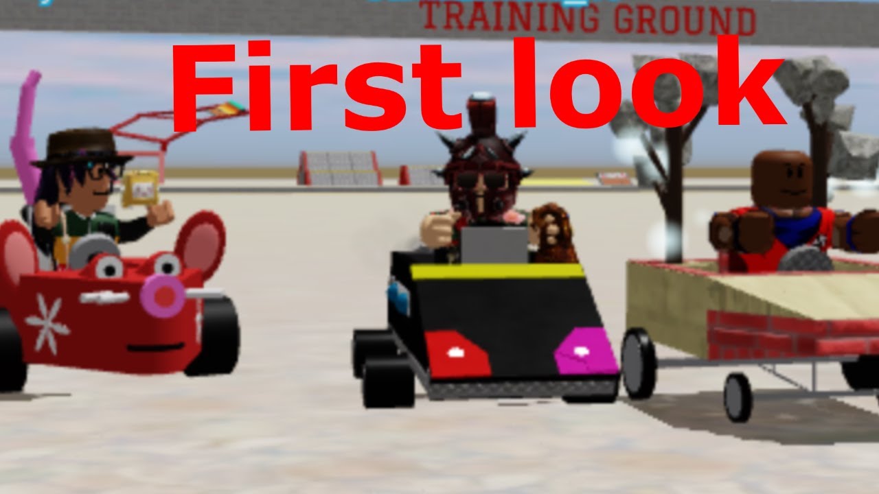 First look at the new super roblox kart update YouTube