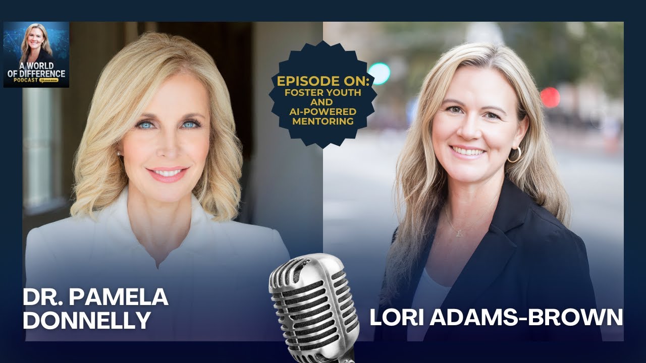 Breaking Barriers: Dr. Pamela Donnelly on AI-Powered Mentorship for Teens Aging Out of Foster Care Breaking Barriers: Dr. Pamela Donnelly on AI-Powered Mentorship for Teens Aging Out of Foster Care