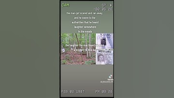 A Man Discovered Missing Person Posters In The Forest #horrorstories #scary #shorts