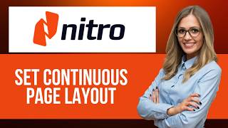 How to Set Continuous Page Layout on NitroPDF — Step by Step NitroPDF Tutorial