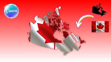 How to Design Custom Country Map Frames with Flags in Canva