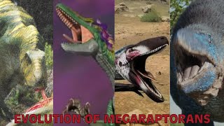 Evolution Of Megaraptorans In Movies, Tv Shows, Doentaries, Games, & Paleo Media