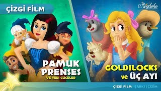 2 Masal | Pamuk Prenses - Goldilocks ve Üç Ayı | Adisebaba Masal