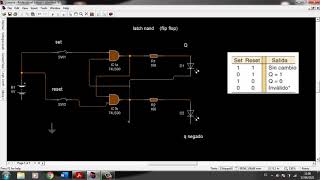 Latch nand explicado