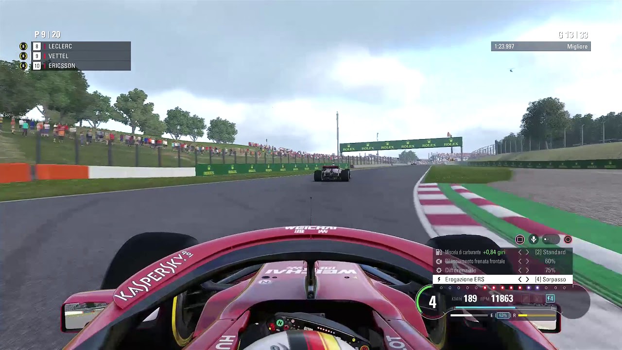 F1 2019 PC CHASE DOWN AND OVERTAKE YouTube