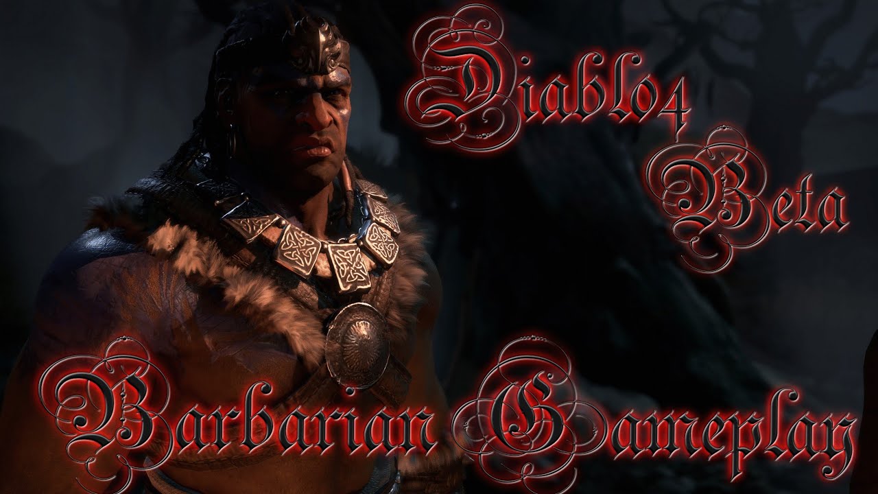 Diablo 4 Barbarian Early access beta [552-600] PC PVE Livestream Part 3 ...