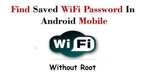 How to see WiFi password(Recovery) on Android [No Root]