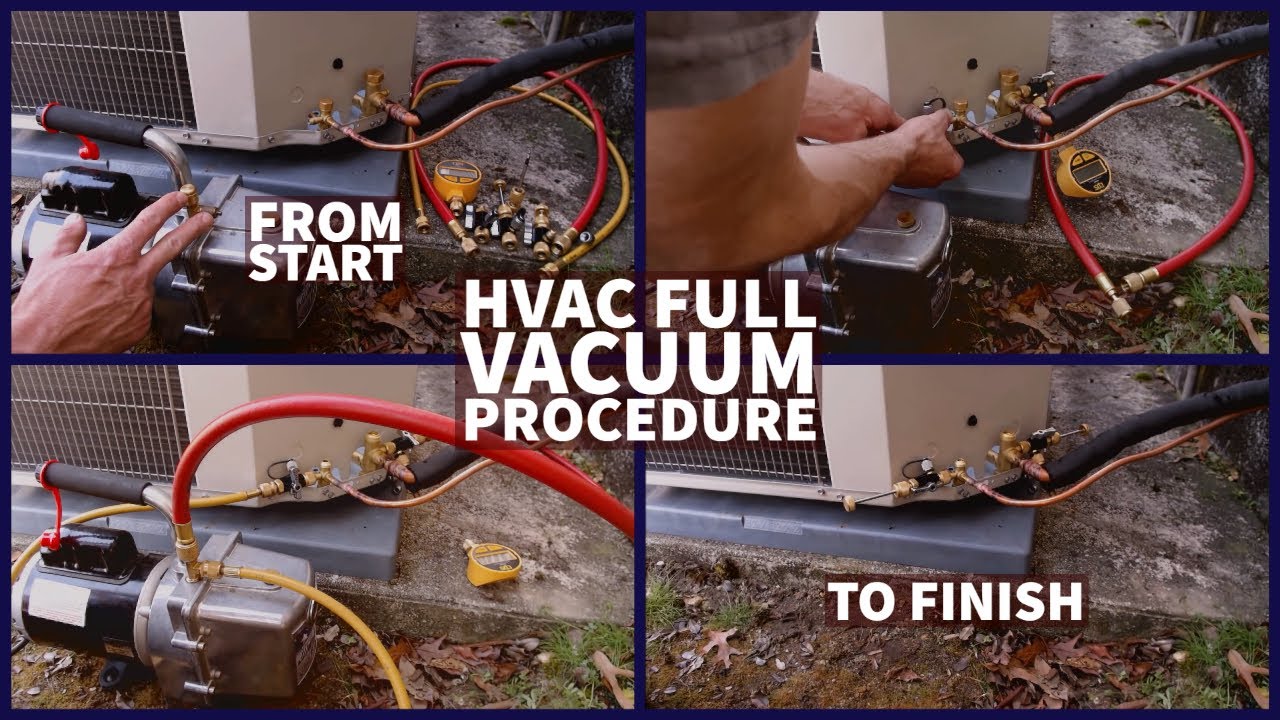 How Much Vacuum Should An Ac System Hold
