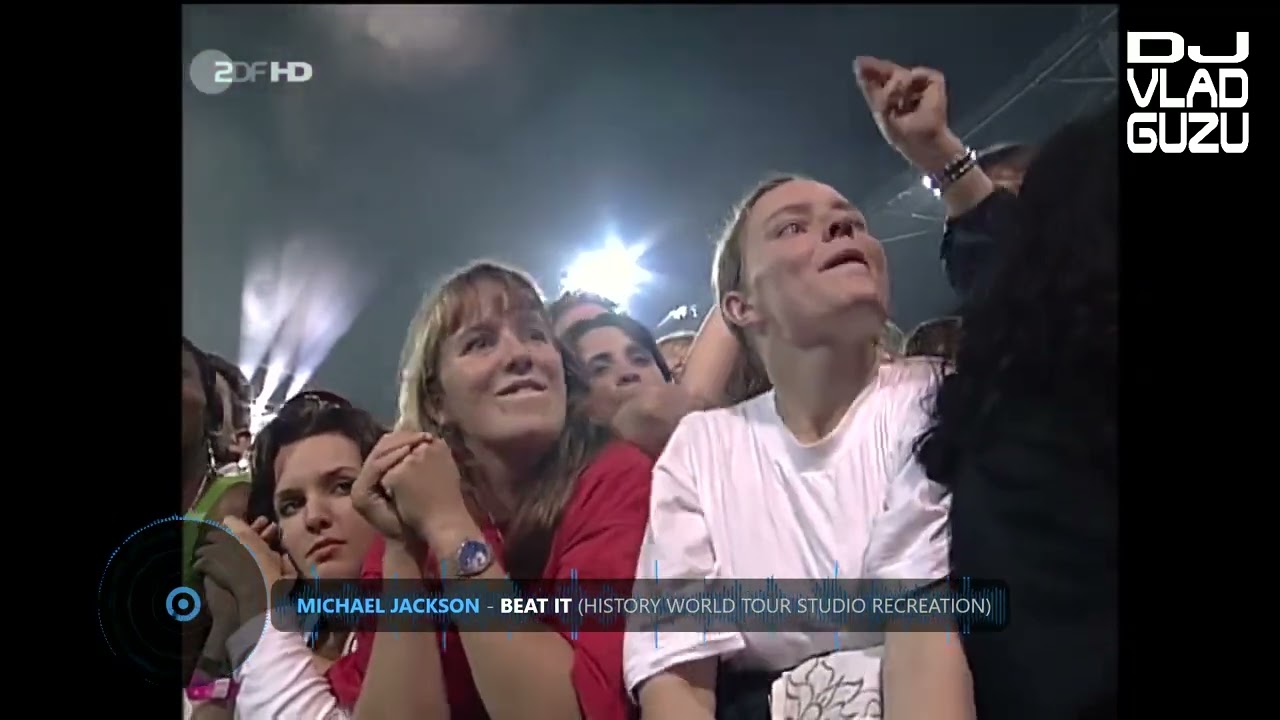 Michael Jackson - Beat It (History World Tour Studio Recreation) 33 percent instruments